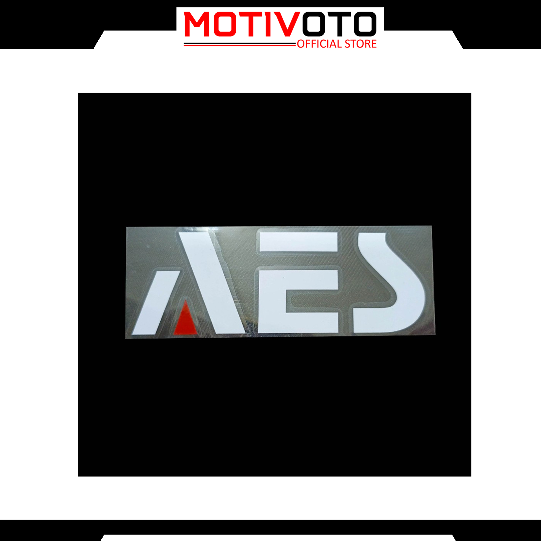 Stiker Sticker AES Original Termurah Stiker Lampu Depan Biled AES Sticker Motor Free
